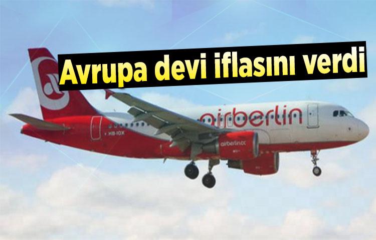 Avrupa devi iflasını verdi