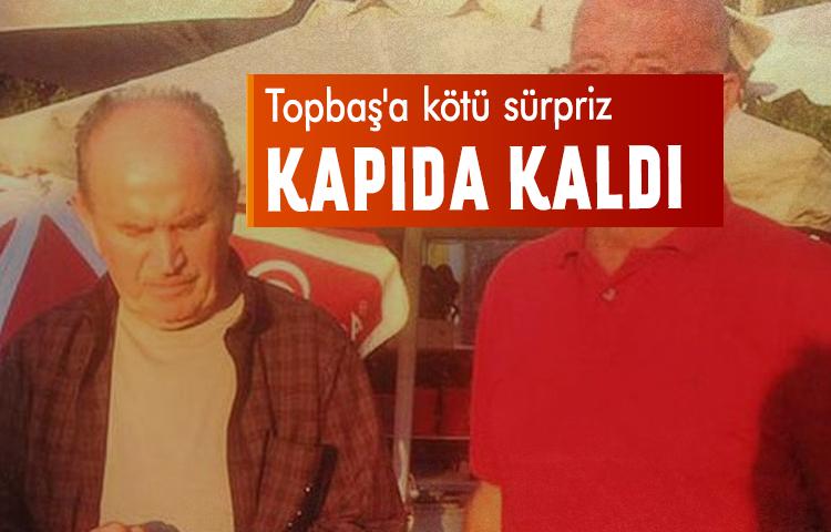 Kadir Topbaş'a kötü sürpriz
