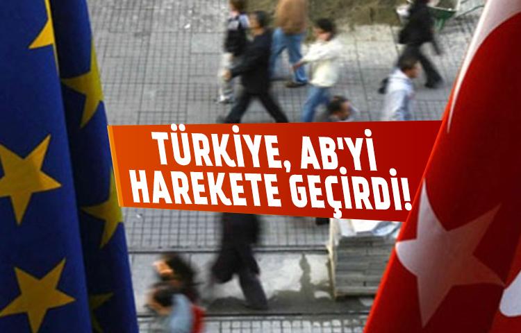 Türkiye, AB'yi harekete geçirdi!