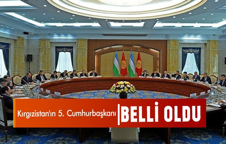 Kırgızistan'ın 5. Cumhurbaşkanı belli oldu