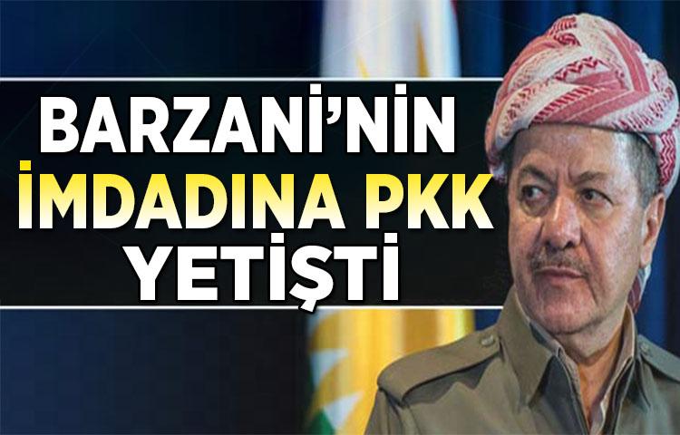 Barzani'nin imdadına PKK yetişti!
