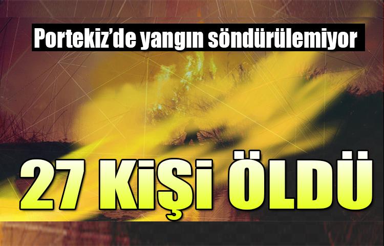 Portekiz'deki orman yangınlarında 27 kişi öldü