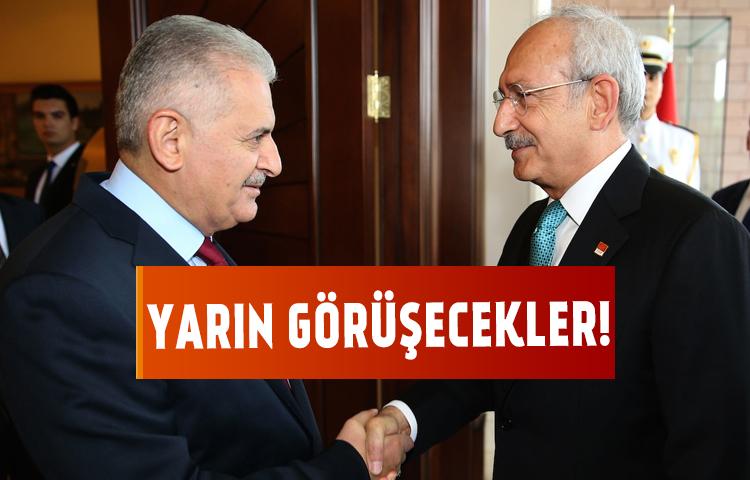 Yıldırım ve Kılıçdaroğlu yarın görüşecek