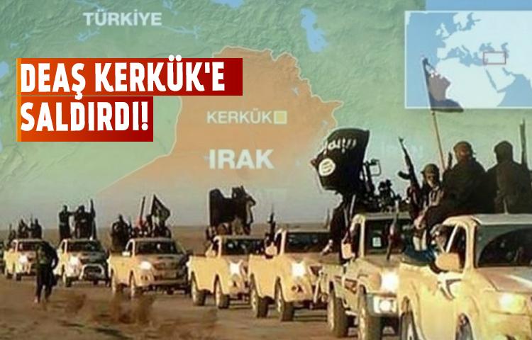 DEAŞ Kerkük'e saldırdı!
