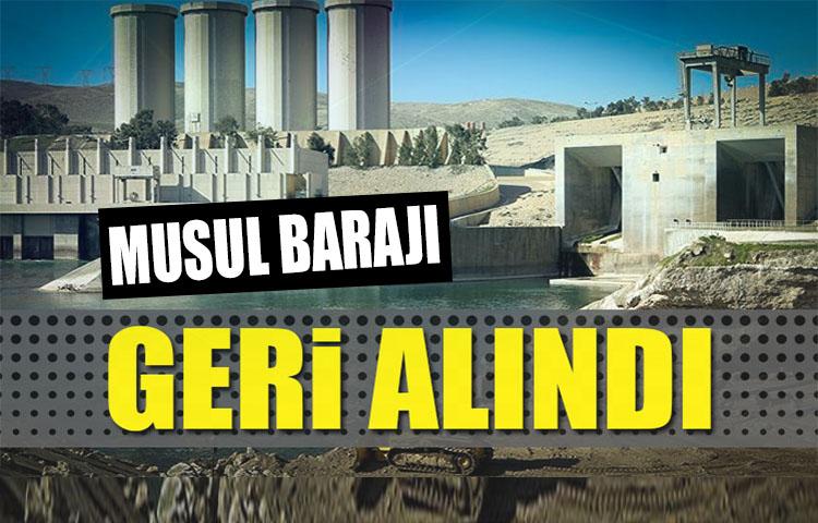 Çatışma saatlerce sürdü! Musul Barajı ve çevresi geri alındı