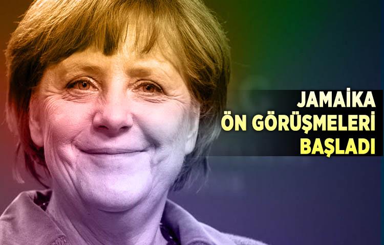 Almanya'da Jamaika ön görüşmeleri başladı