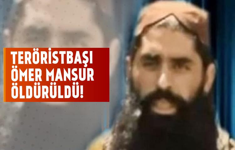 Teröristbaşı Ömer Mansur öldürüldü!