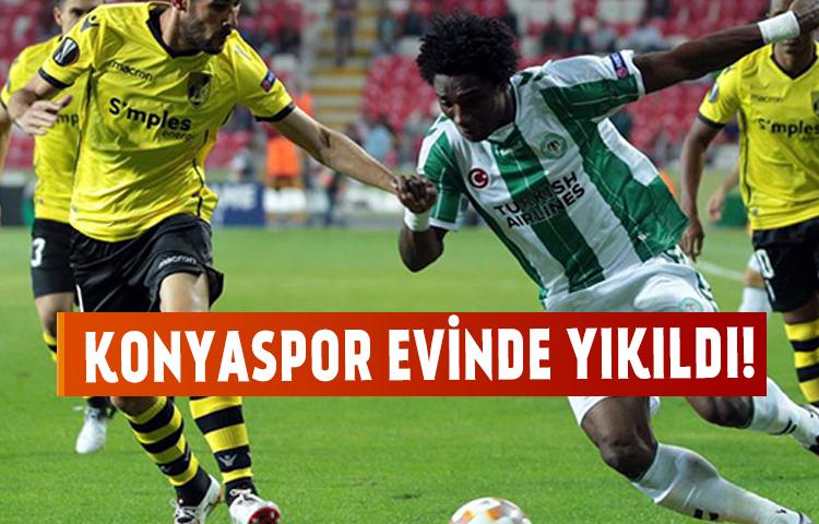 Konyaspor evinde yıkıldı!