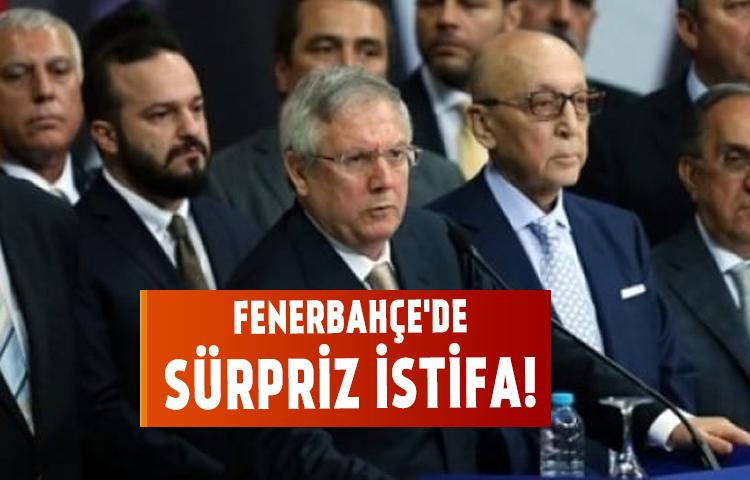Fenerbahçe'de sürpriz istifa!