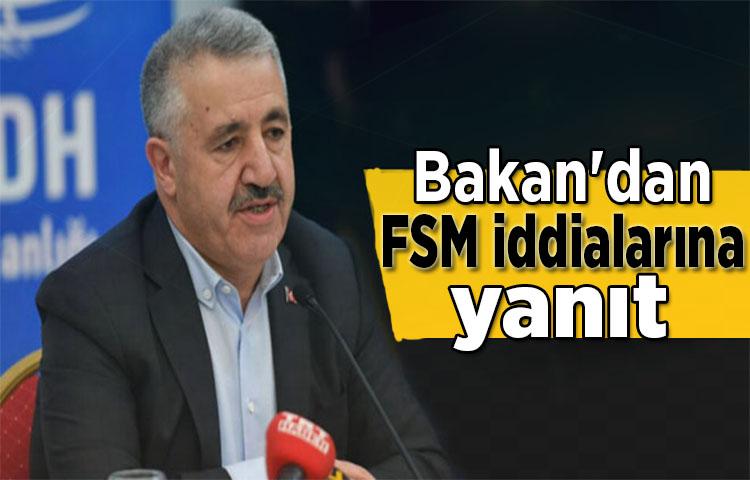 Bakan'dan FSM iddialarına yanıt!