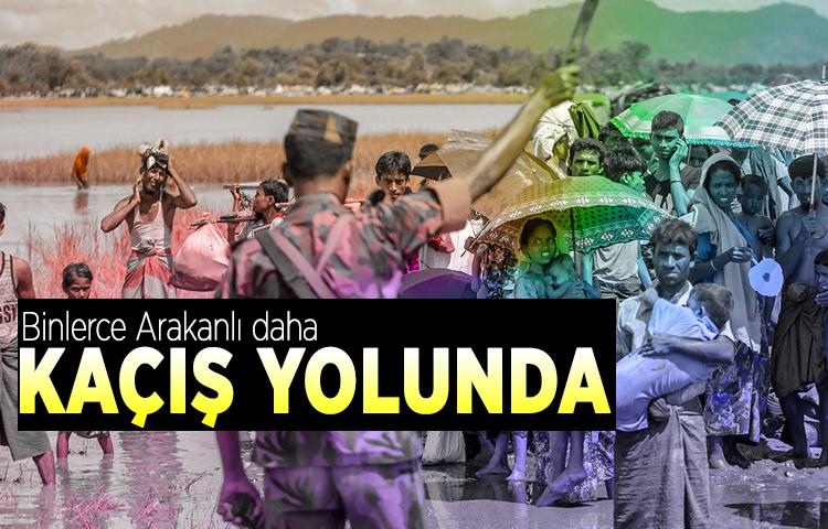 Binlerce Arakanlı daha kaçış yolunda