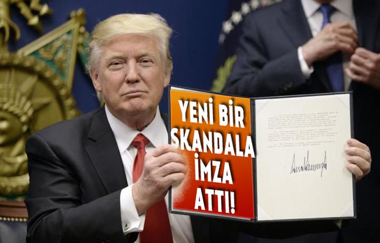 Trump'tan skandal açıklama!