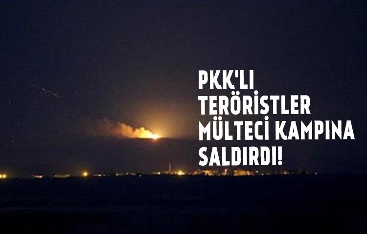 PKK'lı teröristler mülteci kampına saldırdı