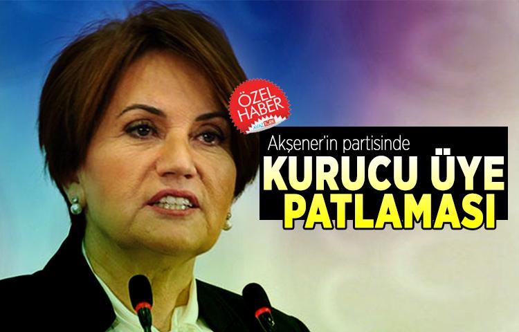 Akşener’in partisinde kurucu üye patlaması