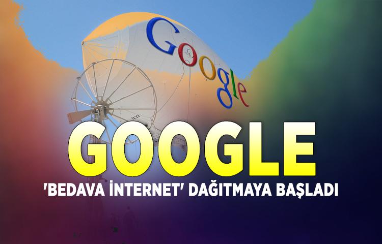 Google 'bedava internet' dağıtmaya başladı