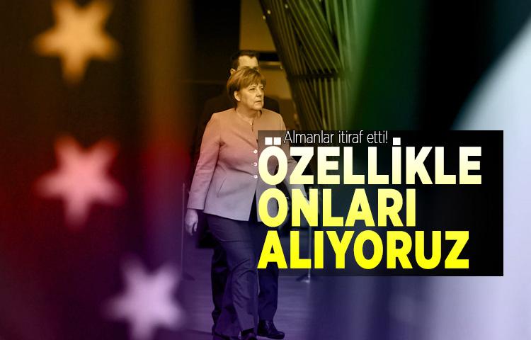 Almanlar itiraf etti! Özellikle onları alıyoruz