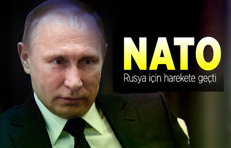 NATO Rusya için harekete geçti