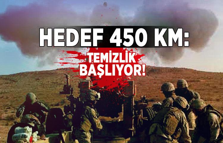 Hedef 450 km: Temizlik başlıyor!