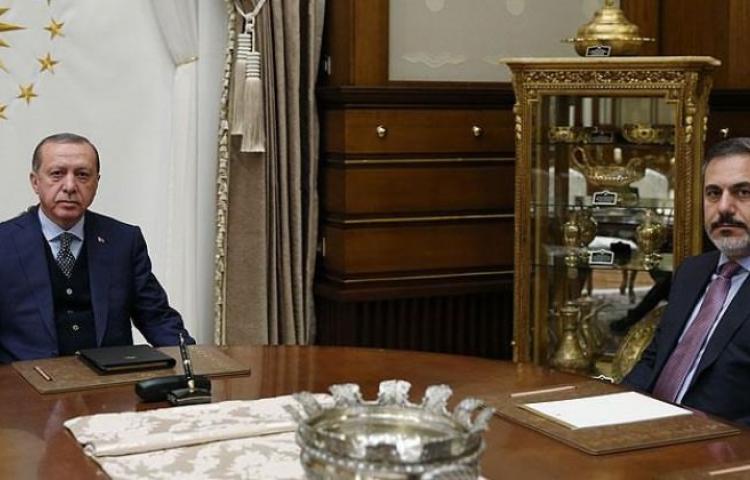 Beştepe'de sürpriz görüşme!