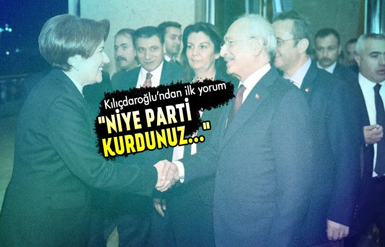 Kılıçdaroğlu'ndan Meral Akşener yorumu