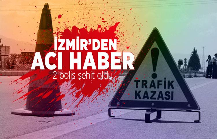 İzmir'de 2 polis şehit oldu