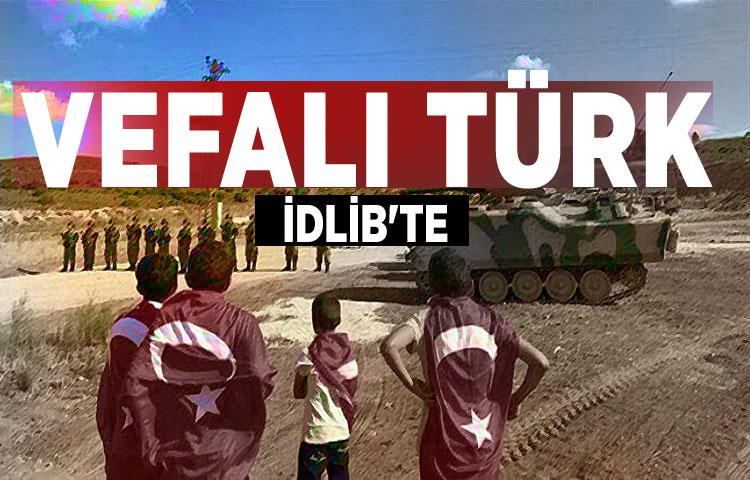 Vefalı Türk İdlib'te