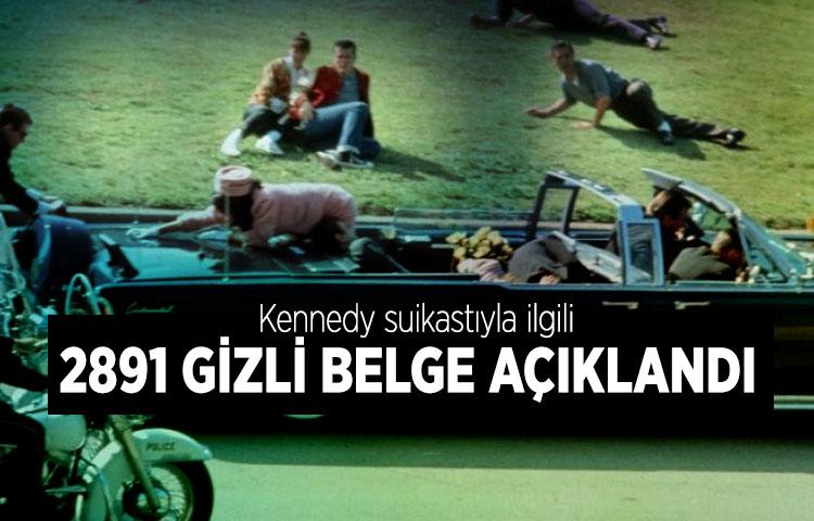 Kennedy suikastıyla ilgili 2891 gizli belge açıklandı