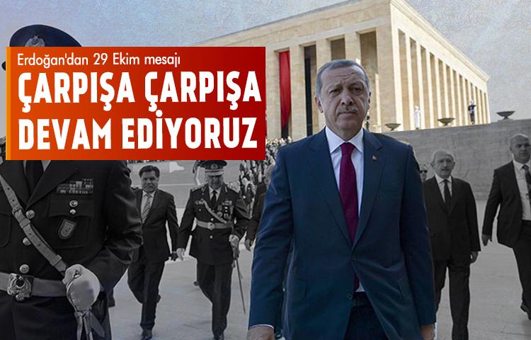 Cumhurbaşkanı Erdoğan'dan 29 Ekim mesajı