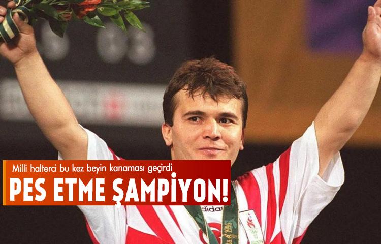 Milli halterci bu kez beyin kanaması geçirdi