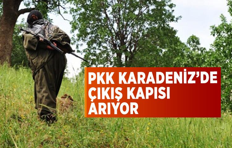 PKK Karadeniz’de çıkış kapısı arıyor