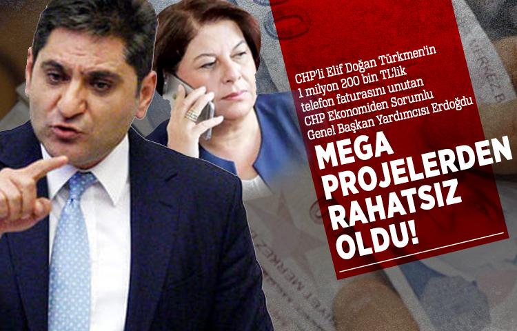 CHP'li Erdoğdu mega projelerden rahatsız oldu