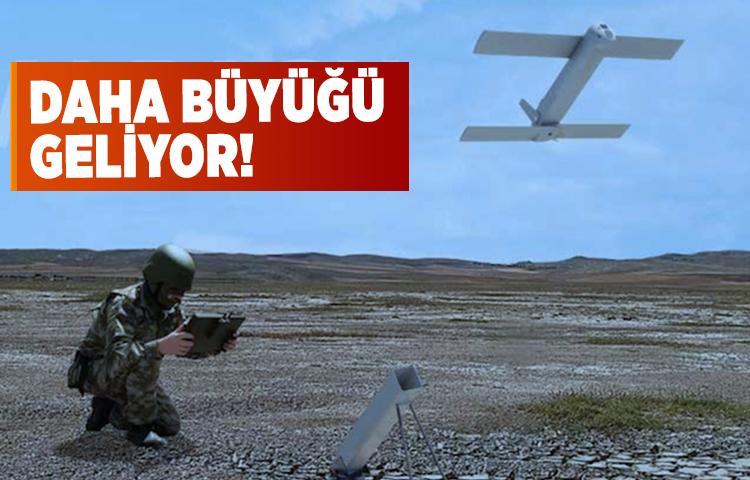 'Kamikaze drone'un daha büyüğü geliyor!
