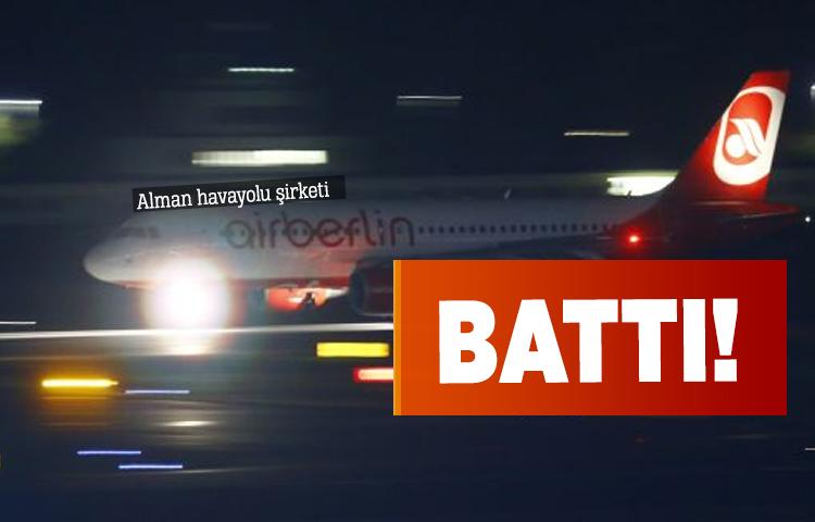Alman havayolu şirketi Air Berlin battı
