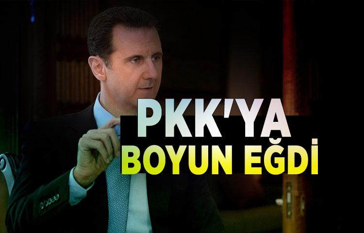 Katil Esed, PKK'ya boyun eğdi