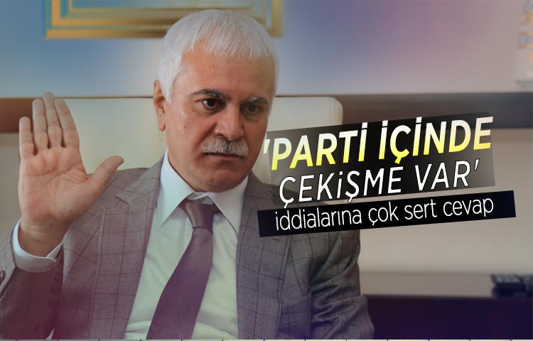'Parti içinde çekişme var' iddialarına çok sert cevap