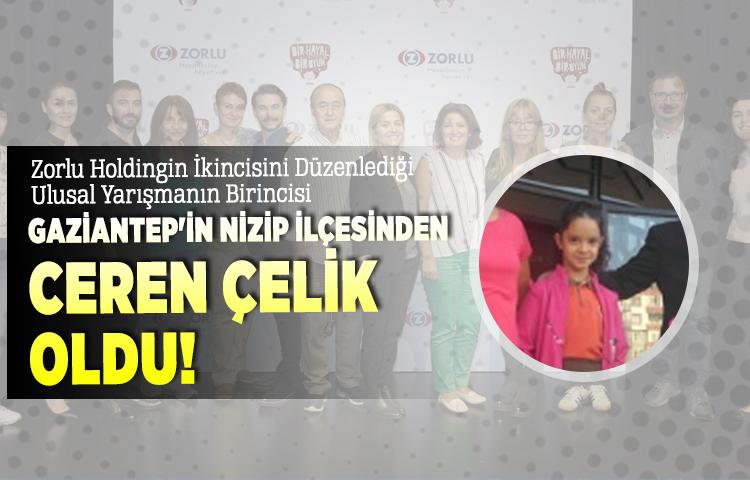 'Bir Hayal Bir Oyun' yarışmasının kazananı Ceren Çelik oldu!