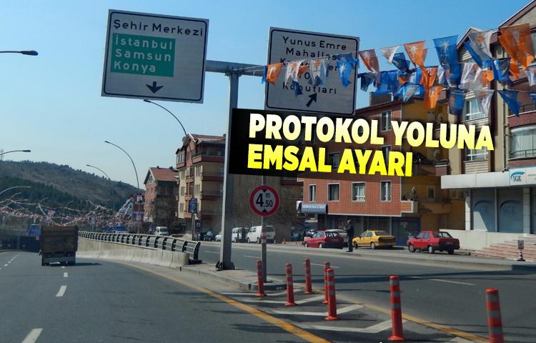 Protokol yoluna emsal ayarı