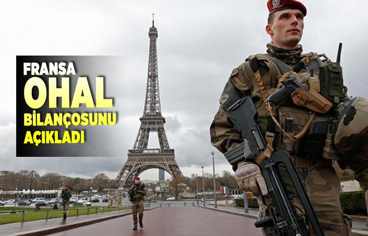 Fransa OHAL bilançosunu açıkladı