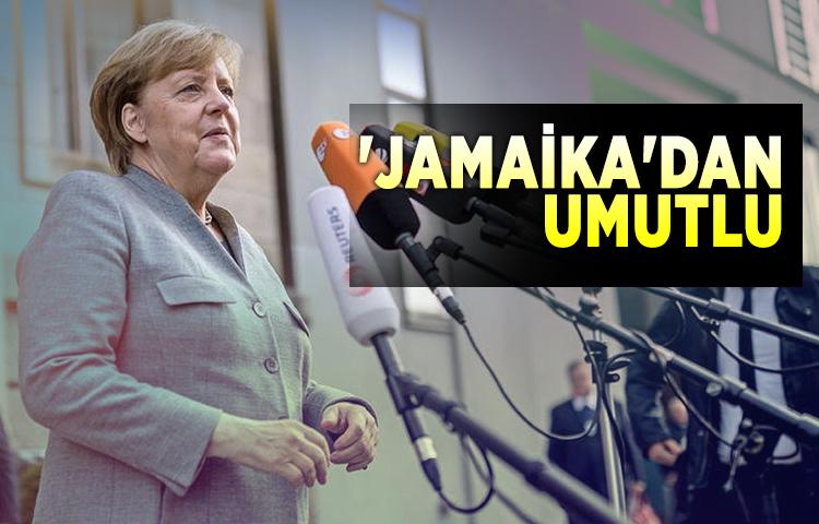 Merkel 'Jamaika'dan umutlu 