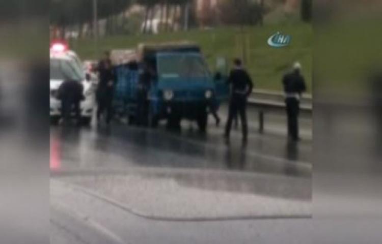 TEM'de sıcak anlar!