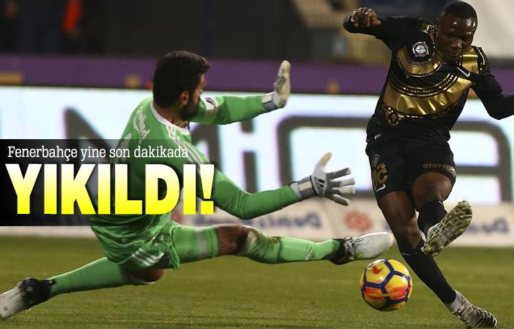 Fenerbahçe yine son dakikada yıkıldı