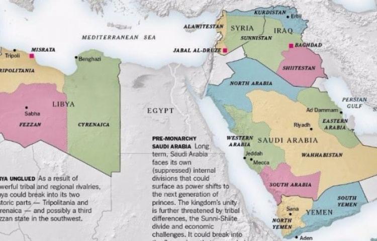 5 ülkeyi 14 devlete bölecekler!
