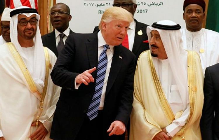 Trump, Kral Selman ile görüştü