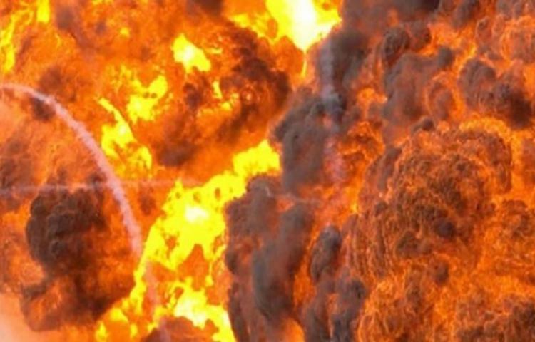 Kocaeli'nin Dilovası ilçesinde patlama