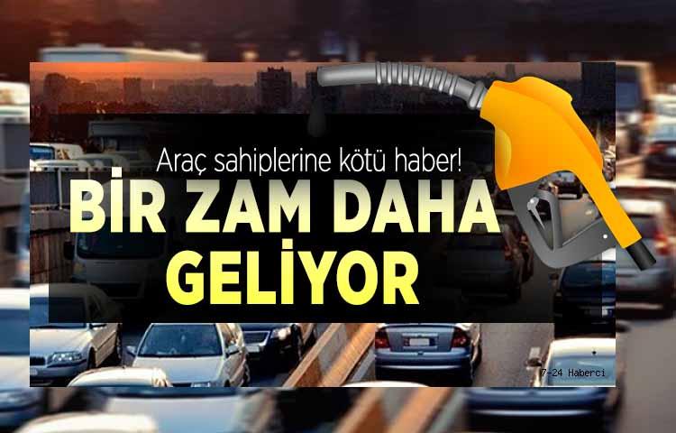 Araç sahiplerine kötü haber! Bir zam daha geliyor