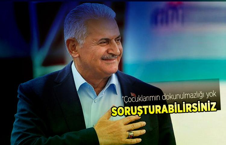 'Çocuklarımın dokunulmazlığı yok, soruşturabilirsiniz'