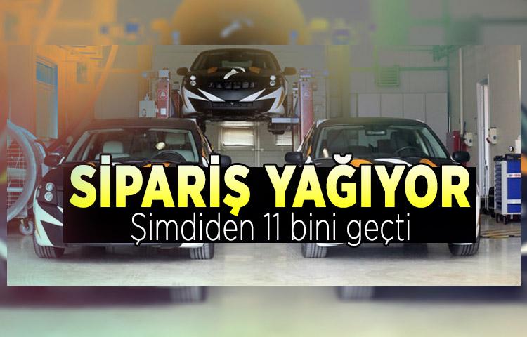 Sipariş yağıyor, şimdiden 11 bini geçti