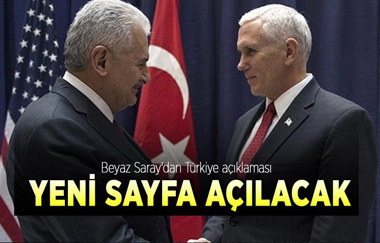 Beyaz Saray'dan Türkiye açıklaması