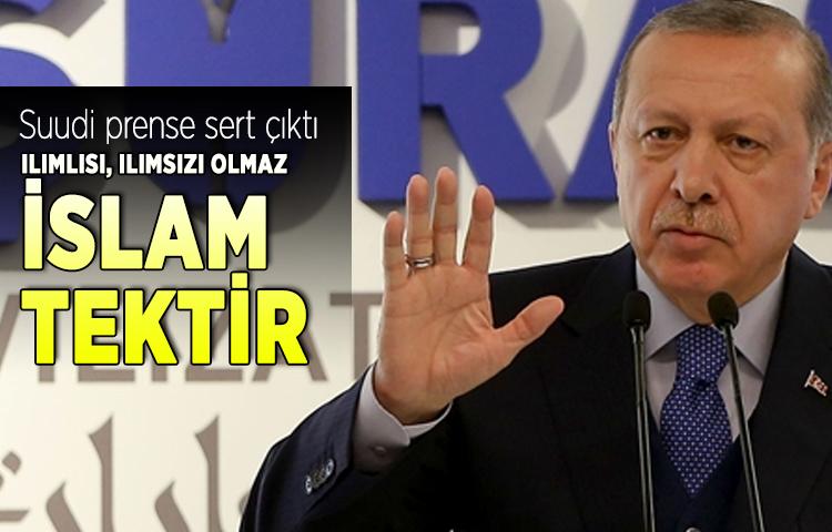 Erdoğan Suudi prense sert çıktı