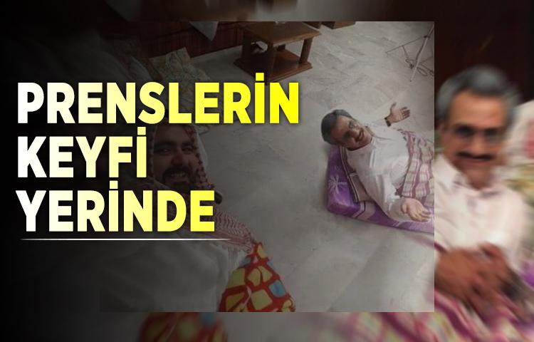 Olay fotoğraflar! Prenslerin keyfi yerinde...